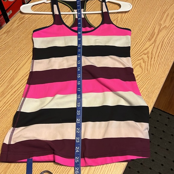 Lululemon Multi colored striped Tank Top-unsized - Picture 2 of 6